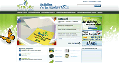 Desktop Screenshot of centrelacroisee.com